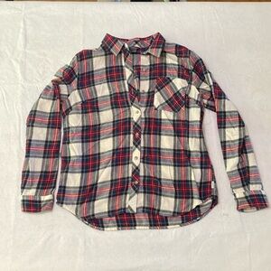 Eddie Bauer ultra soft button down flannel in good condition size M classic fit